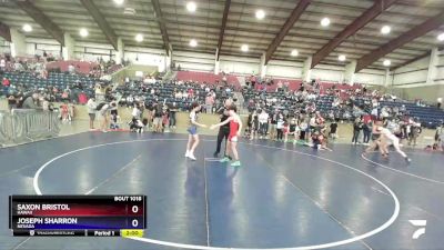 101 lbs Champ. Round 1 - Saxon Bristol, Hawaii vs Joseph Sharron, Nevada