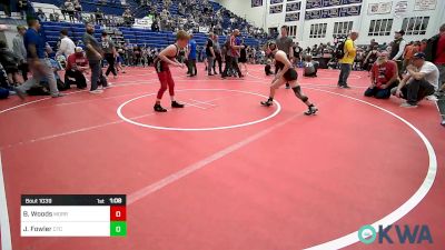 84 lbs Final - Billy Woods, Morrison Takedown Club vs Jaxson Fowler, Chandler Takedown Club