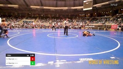 73 lbs Round Of 16 - Viliami Nau Rarick, Westlake vs Joshua Isaac Garcia, Savage House Wrestling Club