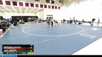 165 lbs Quarterfinals (8 Team) - Esperanza Calvillo, Apple Valley, MN vs Jadia Johnson, Pioria Richwoods, IL
