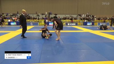 DYLAN MATTHEW MARTIN vs OWEN SABROE 2023 IBJJF Jiu-Jitsu CON International