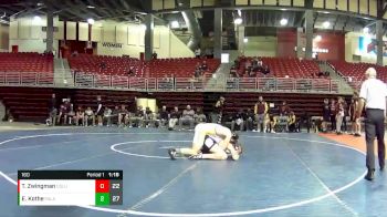 160 lbs Round 3 (3 Team) - Elijah Kothe, Papillion-LaVista vs Tyler Zwingman, Columbus