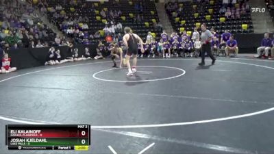 175 lbs Quarterfinal - Josiah Kjeldahl, Lake Mills vs Eli Kalainoff, Nashua-Plainfield