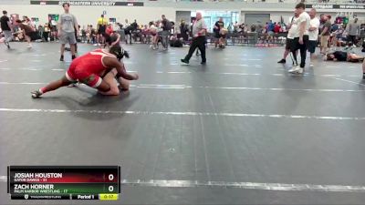 215 lbs Round 5 (6 Team) - Zach Horner, Palm Harbor Wrestling vs Josiah Houston, Gator Dawgs