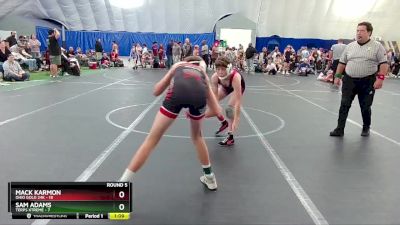 92 lbs Round 5 (8 Team) - Mack Karmon, Ohio Gold 24k vs Sam Adams, Terps Xtreme