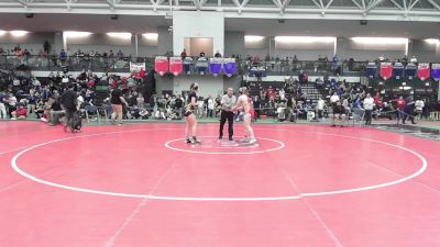 126 lbs Quarterfinal - Lindsey Rywolt, Stratford vs Evelyn Lavigne, Daniel Hand