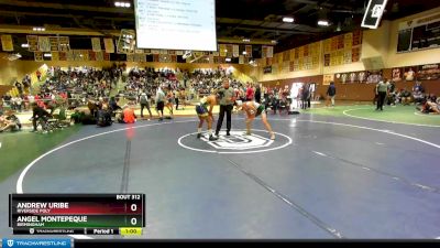 138 lbs Cons. Round 2 - Andrew Uribe, Riverside Poly vs Angel Montepeque, Birmingham