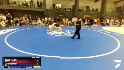 285 lbs Champ. Round 2 - Jesse Mains, WA vs Cj Orchard, OR