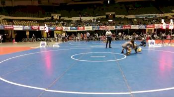 120 lbs Champ - Round 1 (16 Team) - Damien Wilson, Western Branch vs James Withrow, Poquoson