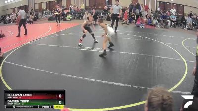 70 lbs Round 1 (4 Team) - Damien Tripp, Ninja Killer vs Sullivan Layne, Ares Red