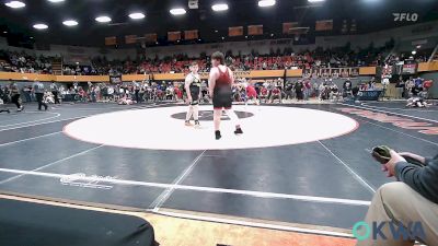 Rr Rnd 2 - Hudson Owings, Weatherford Youth Wrestling vs Kealan Robinson, Tecumseh Youth Wrestling