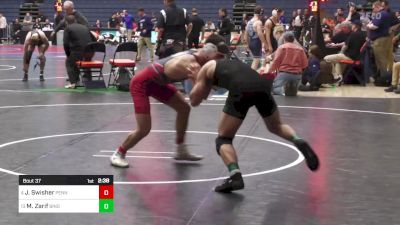 149 lbs Round Of 16 - Jude Swisher, Pennsylvania vs Michael Zarif, Binghamton