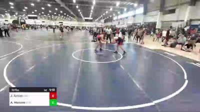 157 lbs Semifinal - Johnny Arbizo, Lobos vs Aaron Manone, Grindhouse WC