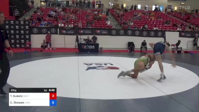 61 kg Rnd Of 64 - Tanner Kuketz, Southeastern Wrestling Club vs Cael Skewes, Utah