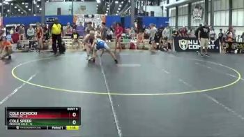 100 lbs Round 2 (6 Team) - Cole Cichocki, Lowell WC vs Cole Speer, Missouri Gold