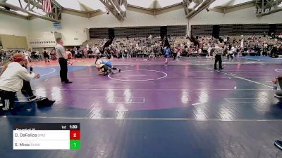 134-H lbs Round Of 16 - D`Mario DeFelice, Spazz Wrestling vs Santino Micci, Steel Valley Renegades