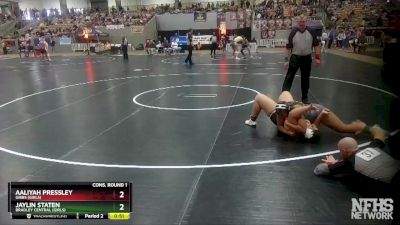 Girls 126 lbs Semifinal - Verena Pate, St. Andrew`s-Sewanee (Girls) vs Chase Vashel, Siegel (Girls)