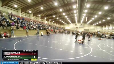 60 lbs Champ. Round 1 - Camden Lawson, Sons Of Atlas Wrestling Club vs Nixon Cleveland, Westlake