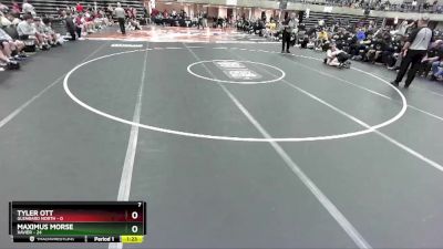 172 lbs Finals (8 Team) - Maximus Morse, Xavier vs Tyler Ott, Glenbard North