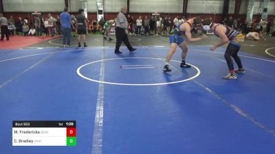 171 lbs Consi Of 4 - Max Fredericks, Beast Coast vs Corey Bradley, Unattached