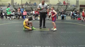 101 lbs Finals (8 Team) - Brady Engalan, Michigan Matcats vs Henry Begg, Lowell WC