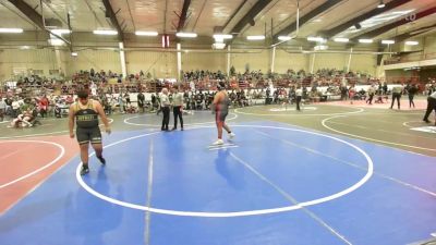 285 lbs Rr Rnd 3 - Malaki Rentz, Rez Wrestling Club vs Ivan Solis, NM Royalty