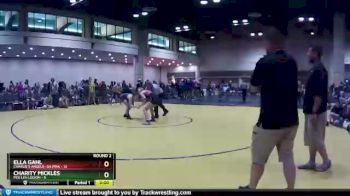 120 lbs Round 2 (10 Team) - Charity Mickles, Peg Leg Legion vs Ella Gahl, Charlie`s Angels- GA Pink