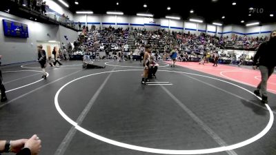 61 lbs Consi Of 4 - Kayson Edwards, Bridge Creek Youth Wrestling vs Alec Orellana, Pauls Valley Panther Pinners