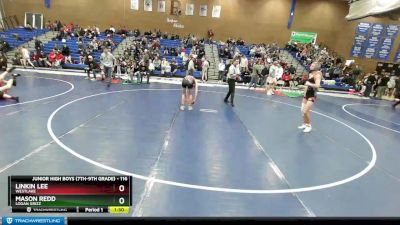 116 lbs Quarterfinal - Mason Redd, Logan Grizz vs Linkin Lee, Westlake