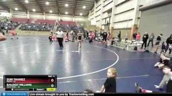 125 lbs Round 3 (6 Team) - Zuri Tavarez, Idaho vs Baileigh Williams, Gold Rush