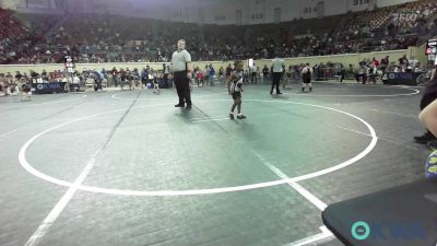 60 lbs Consi Of 16 #2 - Keylen Wyatt, Perkins vs Dawson Richards, Berryhill Wrestling Club