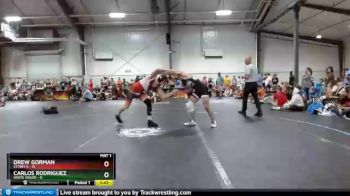 132 lbs Round 2 (3 Team) - Drew Gorman, Storm A vs Carlos Rodriguez, White House