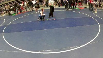 102 lbs Quarterfinal - Trey Bradshaw, Beaver vs Lincoln Hemmert, Gunnison Dusters