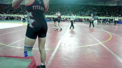 138 lbs Round Of 16 - Peyton Besabe, Yukon vs William Fleming, Carl Albert