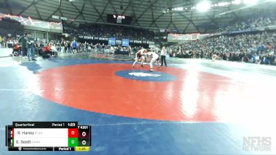 4A 195 lbs Quarterfinal - Ryder Haney, Eastlake vs Elliott Scott, Camas