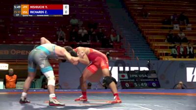 57kg Quarterfinal - Zane Richards, USA vs Yuto Nishiuchi, JPN