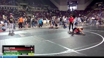 77 lbs 5th Place Match - Rocky Stone, Colorado vs Strider Diggins, Top Notch Wrestling Club