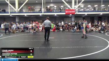 60 lbs Round 1 (8 Team) - Chase Warm, MD Maniacs vs Maverick Fetter, Roughhouse