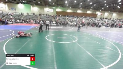 114 lbs Quarterfinal - Sergey Lyamin, Sacramento Wrestling Bears vs Heloke Kirn, Damonte Ranch WC