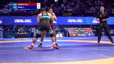 125 kg Qualif. - Lkhagvagerel Munkhtur, Mongolia vs Zhiwei Deng, China