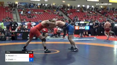 97 kg Cons 8 #2 - Donald Mcneil, NYAC vs Danny Chaid, California RTC