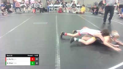 72 lbs Round 6 (8 Team) - Brady Sher, Florida Scorpions vs Jake Kurtz, Diamond Fish