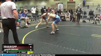 105 lbs Round 1 (4 Team) - Jamison Gregory, SAW vs Nolan Butcher, Elite Athletic Club