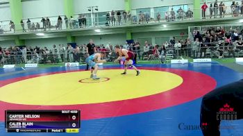71kg Champ. Round 1 - Carter Nelson, Advanced WC vs Caleb Blain, Lakehead WC