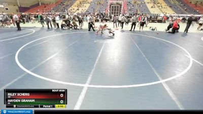 115-125 lbs Round 2 - Riley Scherg, WI vs Hayden Graham, AL