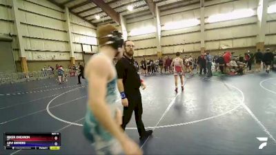 119 lbs Quarterfinal - Riker Ohearon, UT vs Levi Shivers, AK