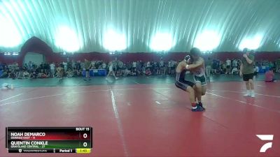 150 lbs Round 2 (16 Team) - Quentin Conkle, Grayslake Central vs Noah DeMarco, Oswego East