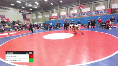 154 lbs Consolation - Samuel Chacon, Clovis vs Austin Simmons, Bakersfield