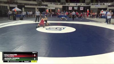 157 Elite Varsity Quarterfinal - Hudson Sharon, Teurlings Catholic vs Kyle Chauvin, Brother Martin