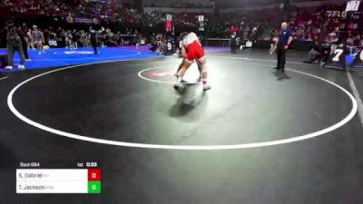 182 lbs Consi Of 32 #2 - Shea Gabriel, Oak Hills (SS) vs Trace Jackson, Kingsburg (CS)